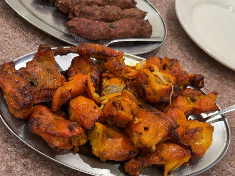 Khan B.B.Q. Restaurant food